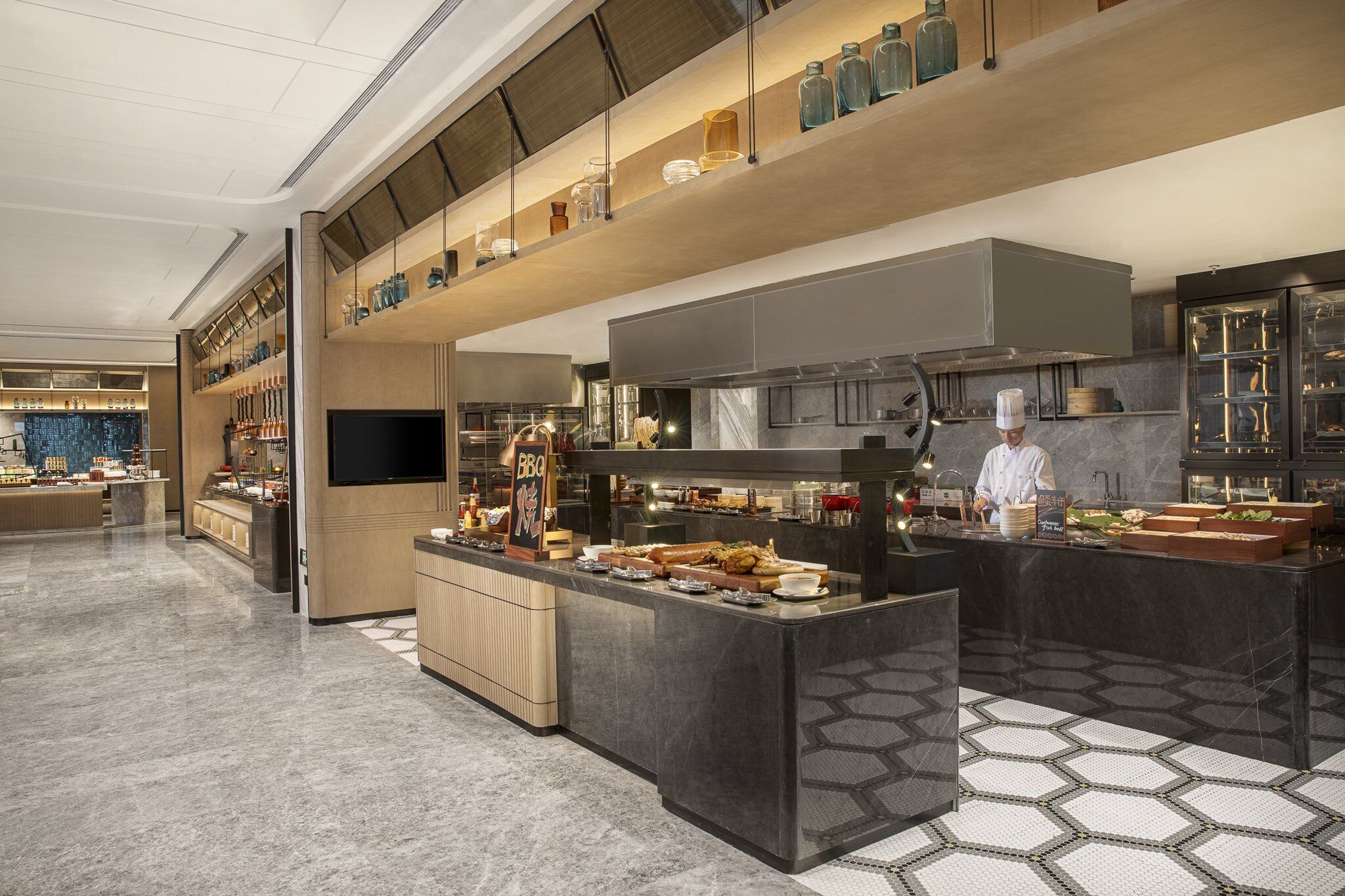 breakfast, lunch, dinner served; modern european cuisine