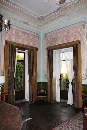 Memory foam beds, individually decorated, individually furnished