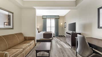 Suite, 1 King-Bett, Nichtraucher, Kühlschrank und Mikrowelle (with Sofabed)