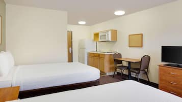Desk, iron/ironing board, free WiFi, bed sheets