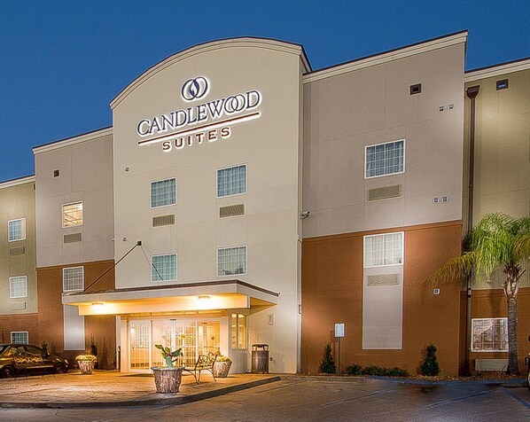 Front of property - evening/night