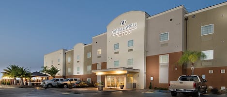 Front of property – evening/night