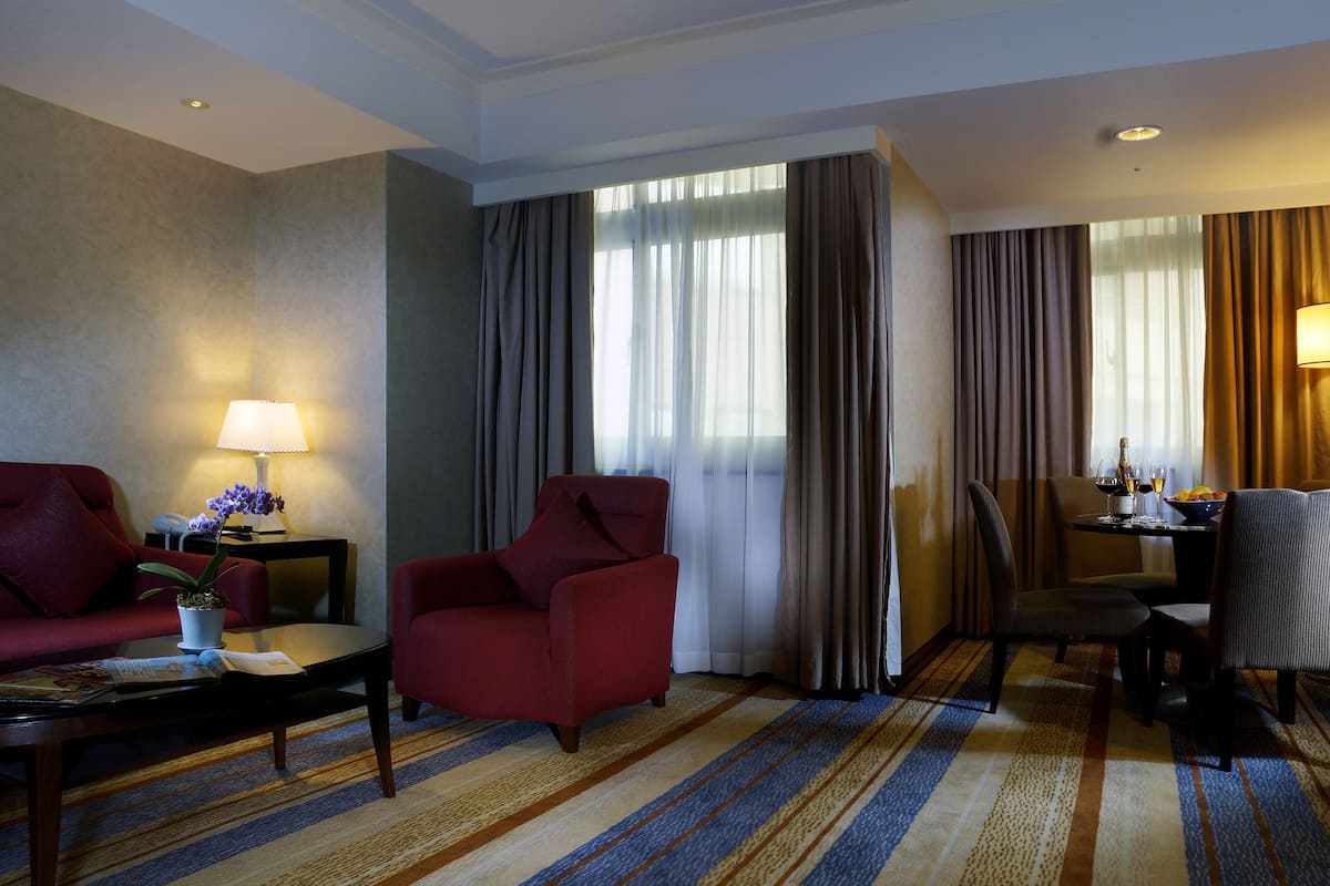 Premium bedding, down duvets, Select Comfort beds, in-room safe
