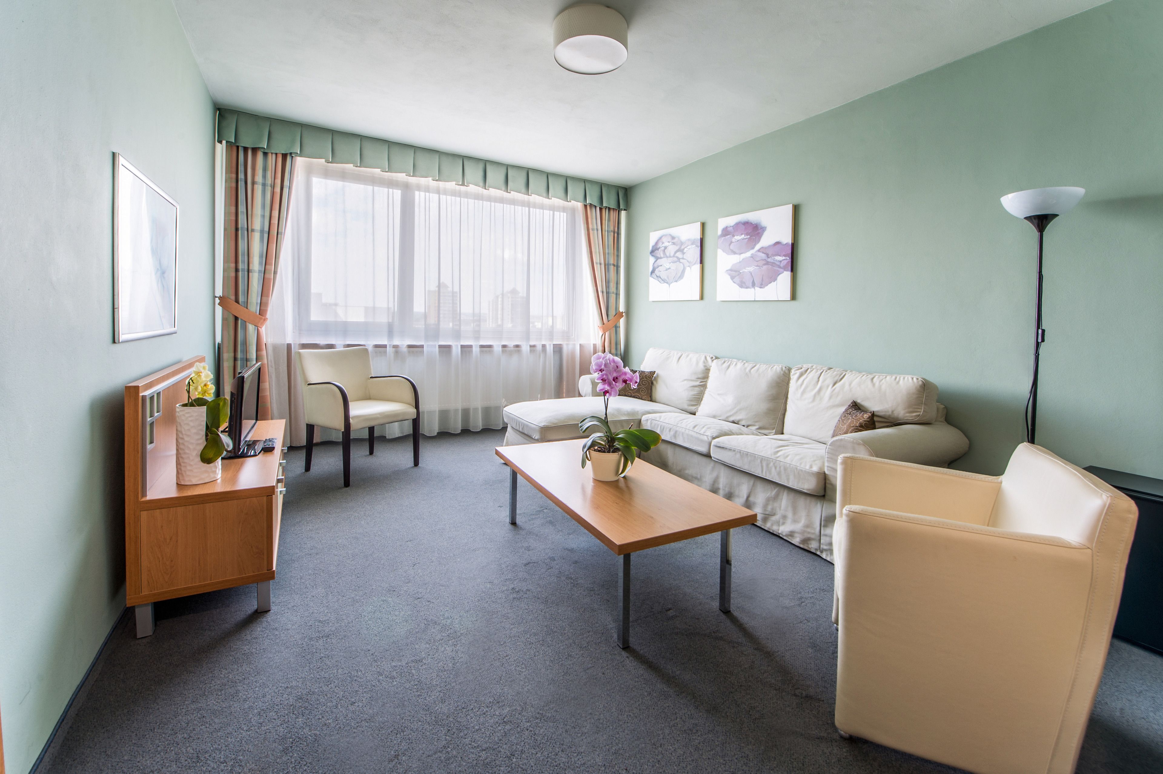 Superior Suite, 1 Bedroom | Minibar, in-room safe, desk, iron/ironing board