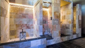 Een sauna, een stoombad
