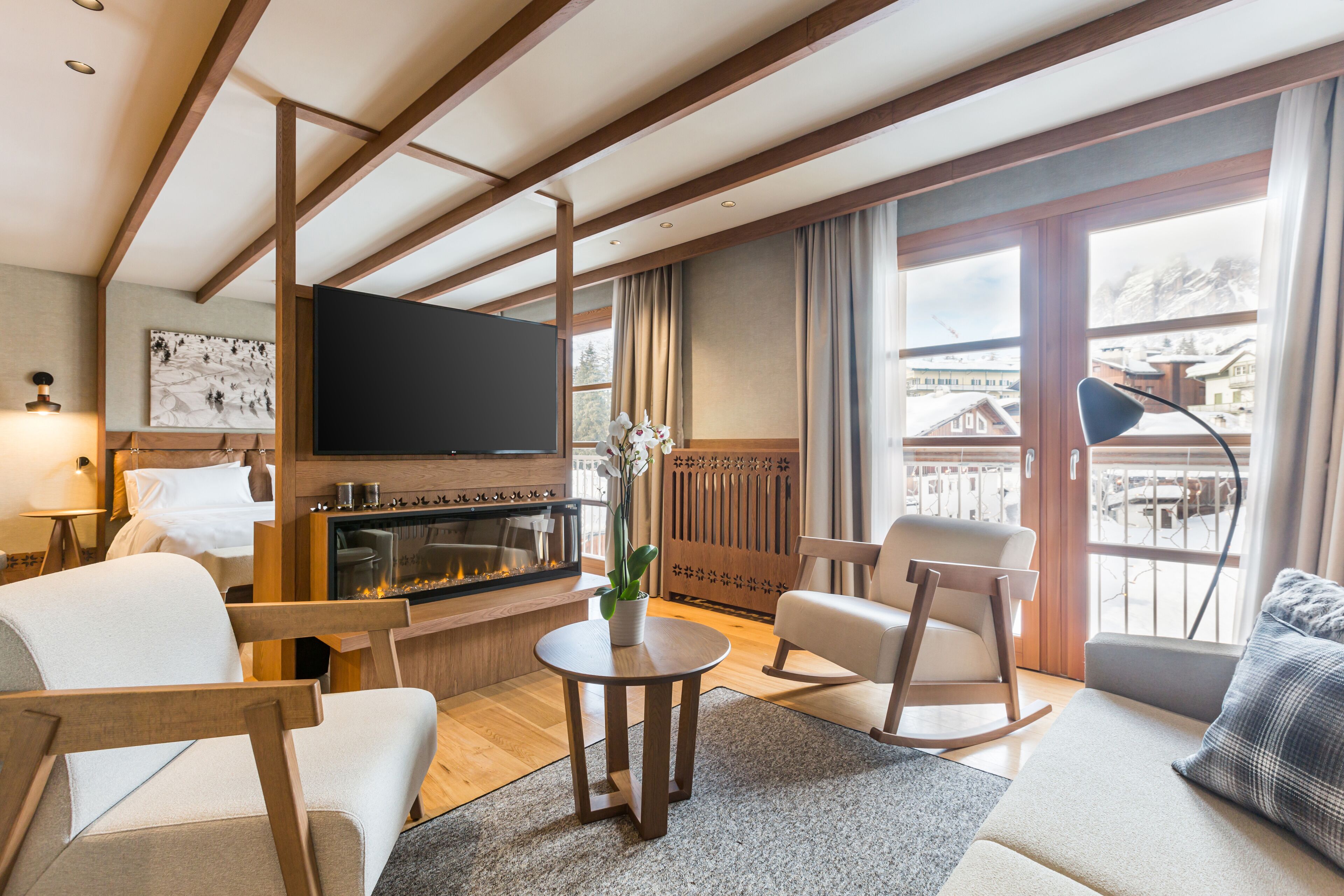 suite (dolomites view) | select comfort beds, minibar, in-room safe, desk