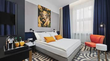Chambre Standard, 1 très grand lit, non-fumeurs | 1 chambre, bureau, fer et planche à repasser, Wi-Fi gratuit