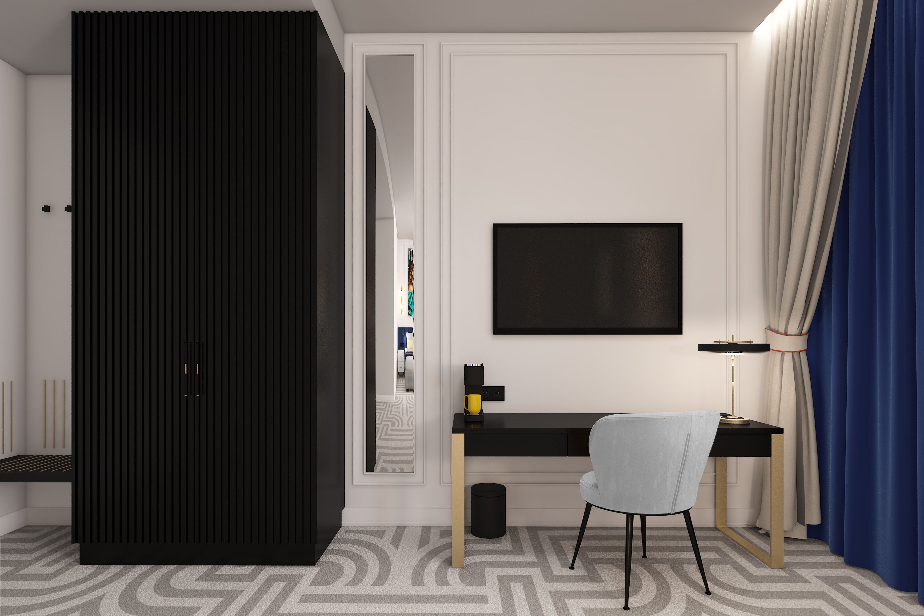 1 ห้องนอน, โต๊ะทำงาน, เตารีด/โต๊ะรีดผ้า, Wi-Fi ฟรี