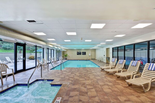 Una piscina techada