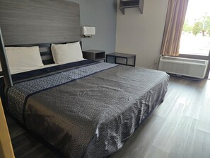 Premium bedding, desk, soundproofing, iron/ironing board