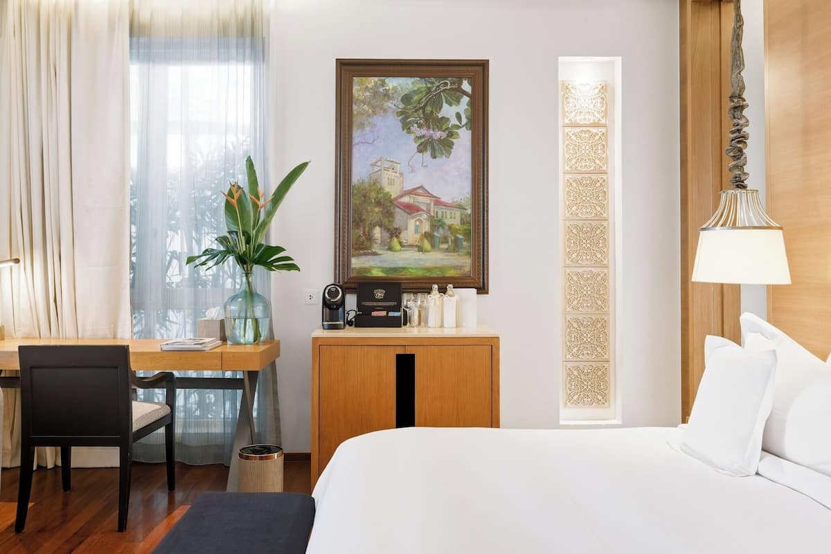 Chambre, 1 chambre, en front de plage (Private Pool) | Literie de qualité supérieure, couette en duvet d'oie, surmatelas