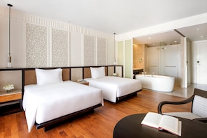 Chambre Premium | Literie de qualité supérieure, couette en duvet d'oie, surmatelas