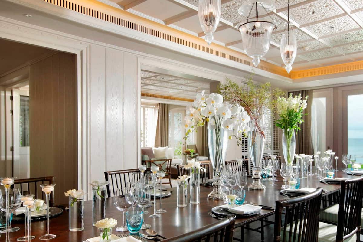 Zimmer, 3 Schlafzimmer, eigener Pool (La Residence) | Hochwertige Bettwaren, Daunenbettdecken, Pillowtop-Betten, Minibar