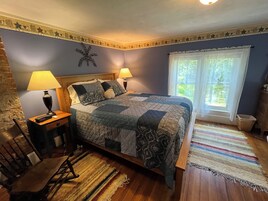 Comfort Room (Blue) | Premium bedding, down comforters, individually decorated