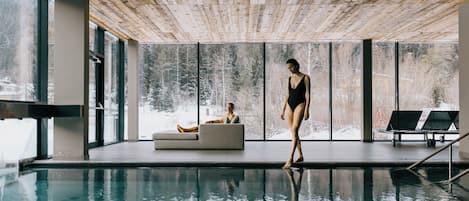 Indoor pool, outdoor pool, open 7:00 AM to 8:00 PM, sun loungers