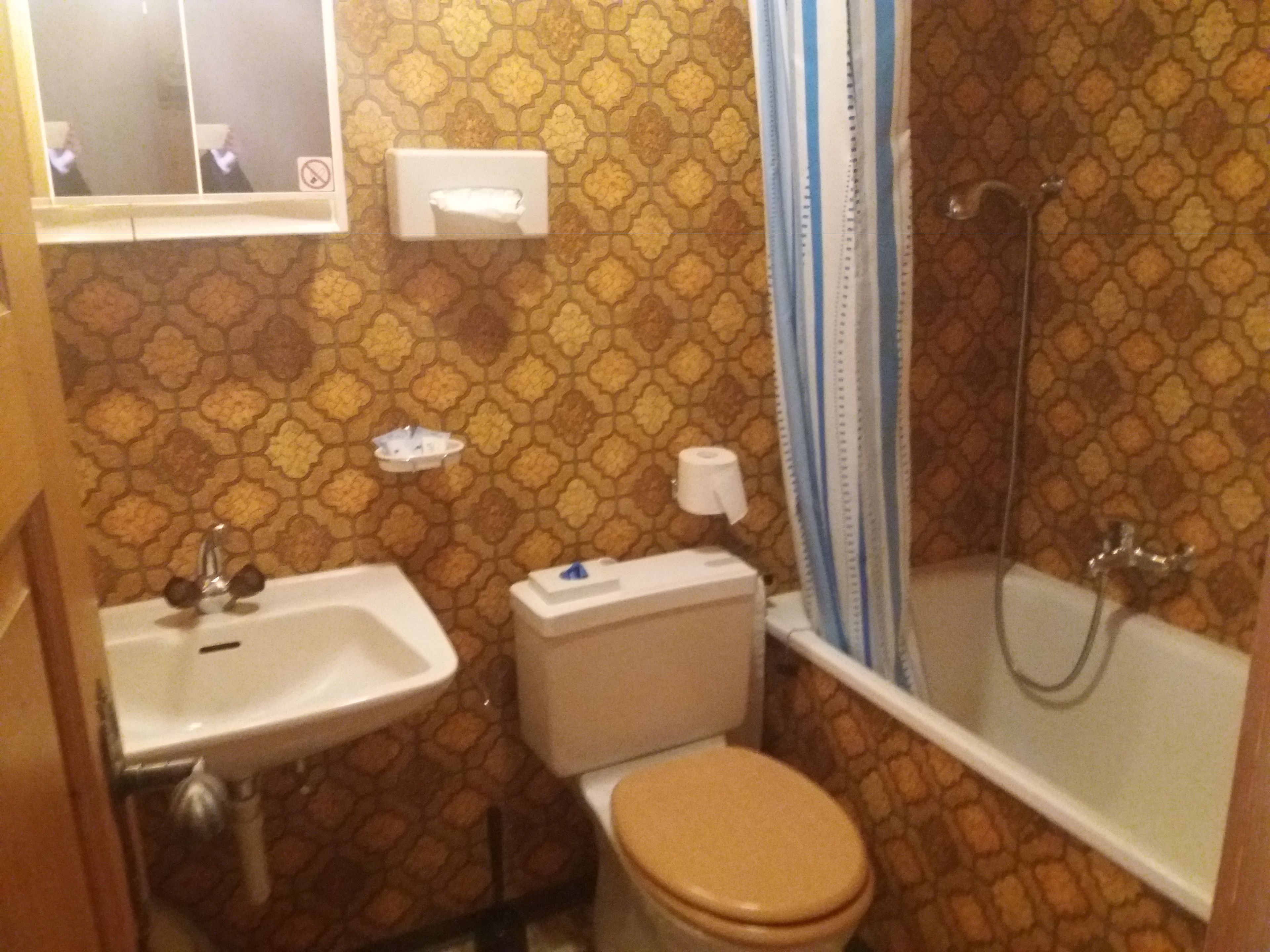 double room | bathroom | separate bathtub and shower, free toiletries, hair dryer, towels