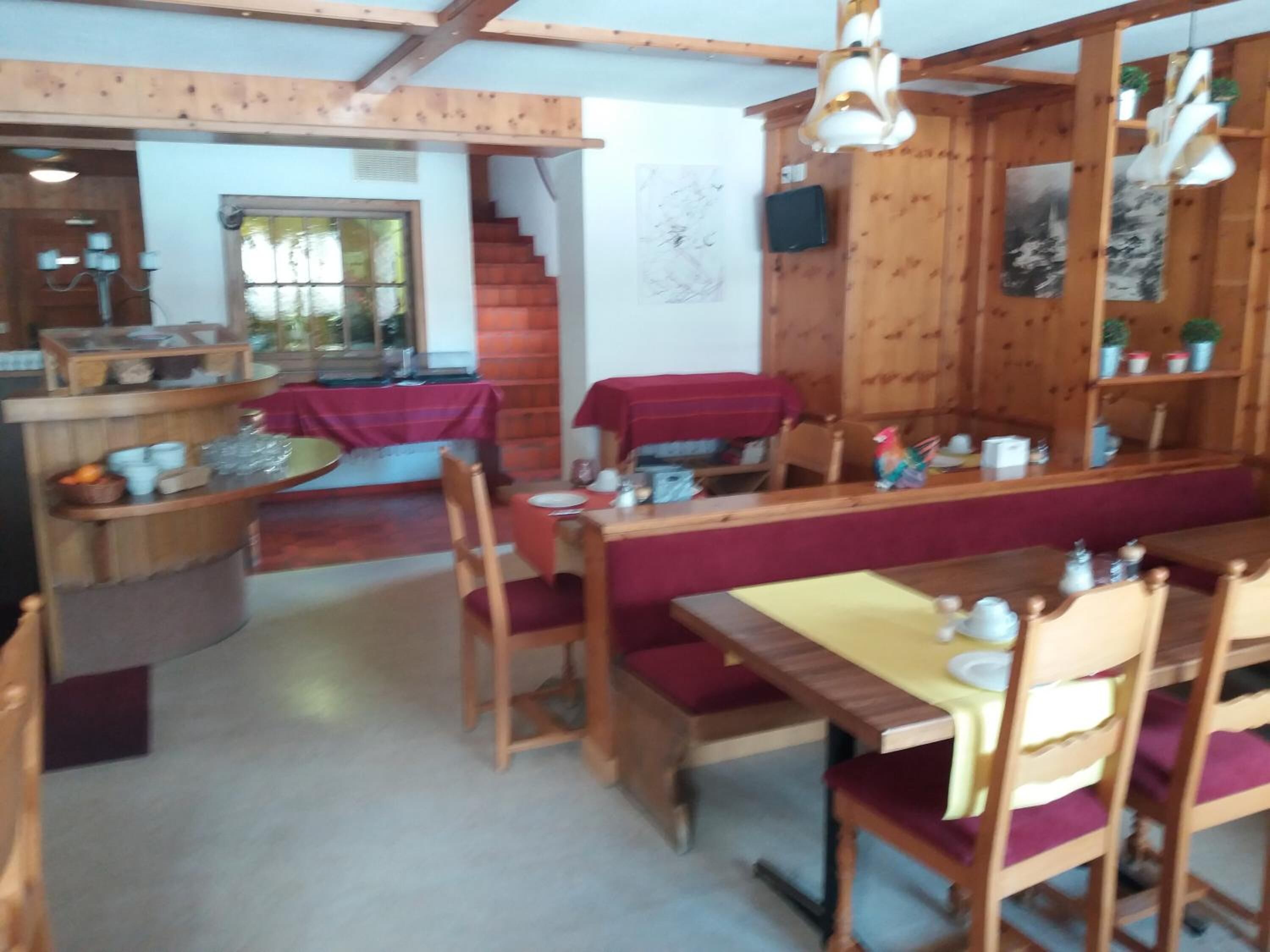 breakfast and dinner served, local and international cuisine