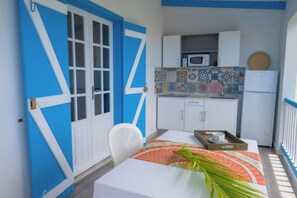 Comfort Suite | Terrace/patio - Résidence Vue Mer (Deshaies)