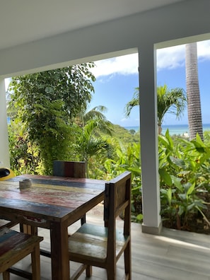 Standard Suite | Terrace/patio - Résidence Vue Mer (Deshaies)