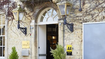 Entrada de l'allotjament