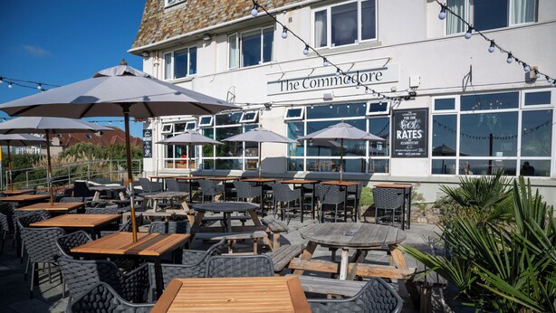 Terrace/patio - Commodore Hotel Bournemouth by Greene King Inns (Bournemouth)