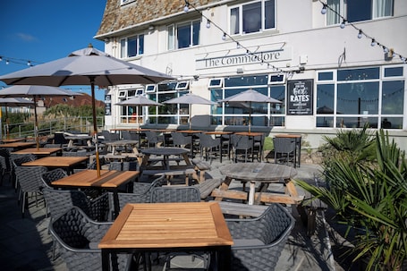 Terrace/patio. Commodore Hotel Bournemouth by Greene King Inns