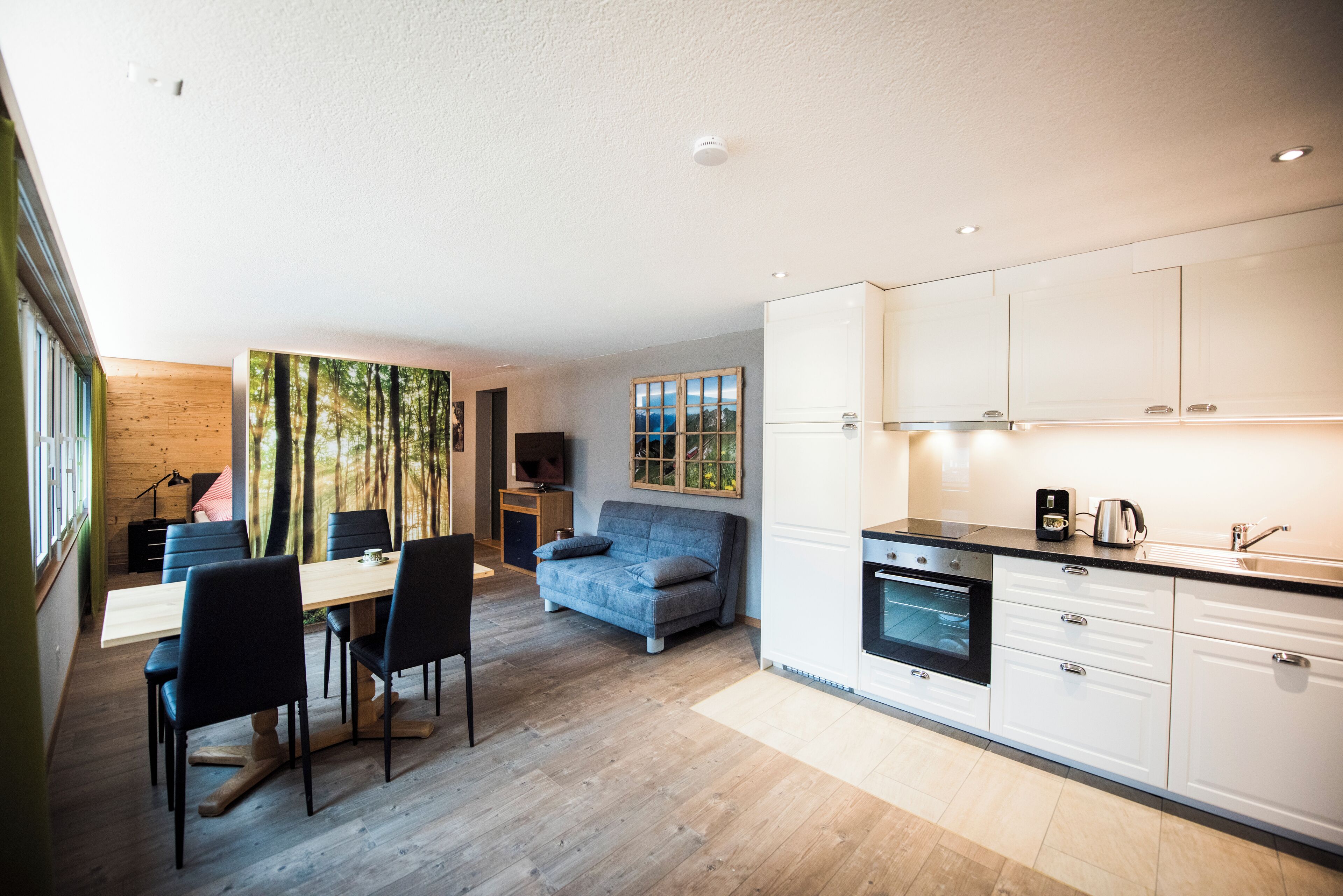 Studio Standard, vue partielle sur le lac