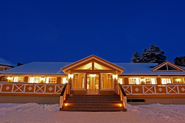 Front of property – evening/night