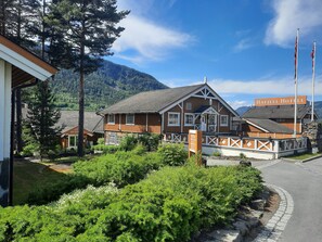 Fassade der Unterkunft