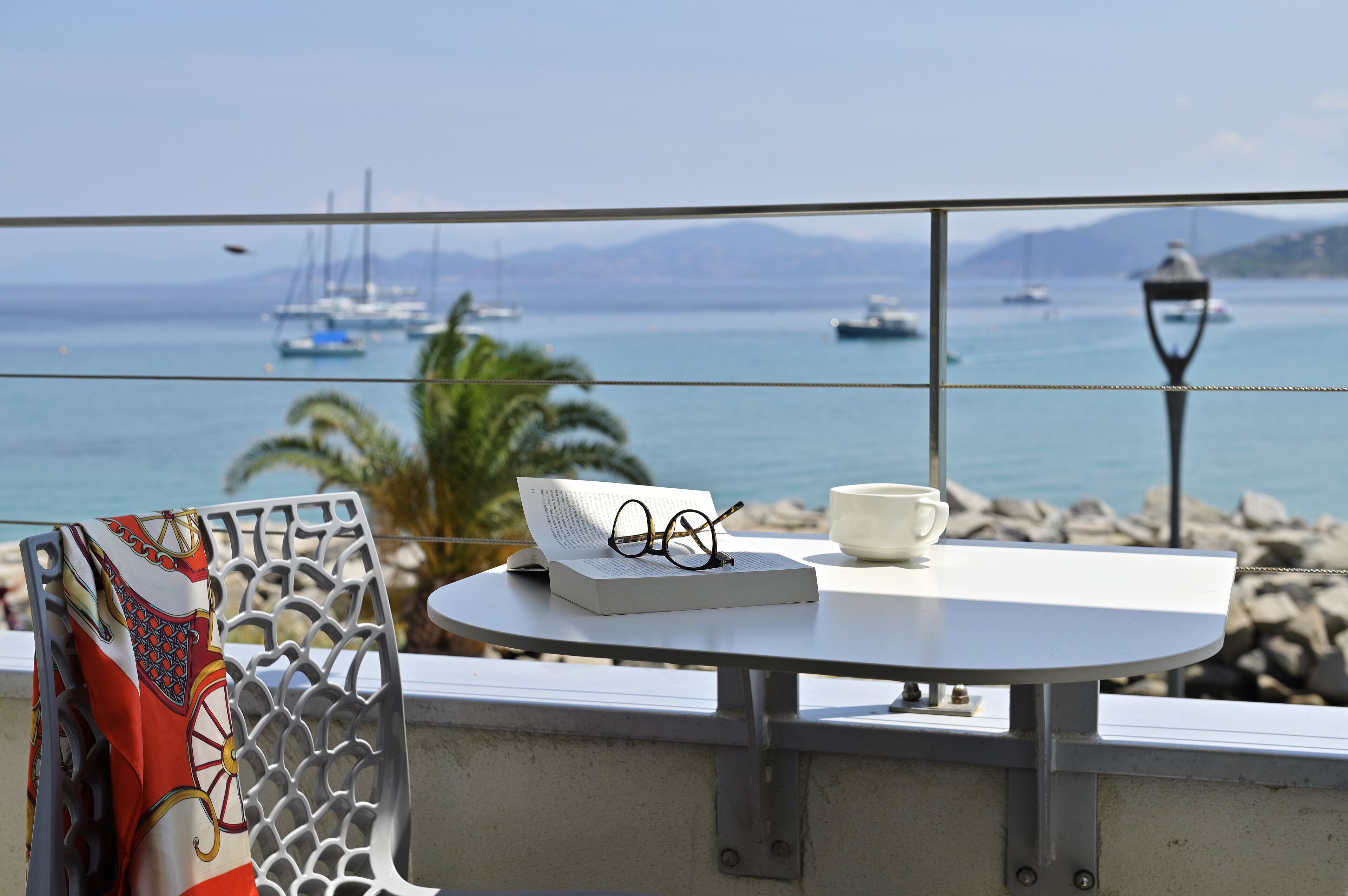 standard double room, sea view | terrace/patio