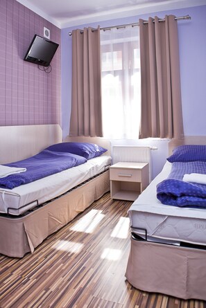 Premium bedding, pillow-top beds, in-room safe, desk