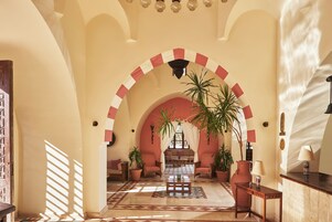 Sala de estar en el lobby