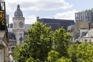 Vue depuis lâhĂ©bergement