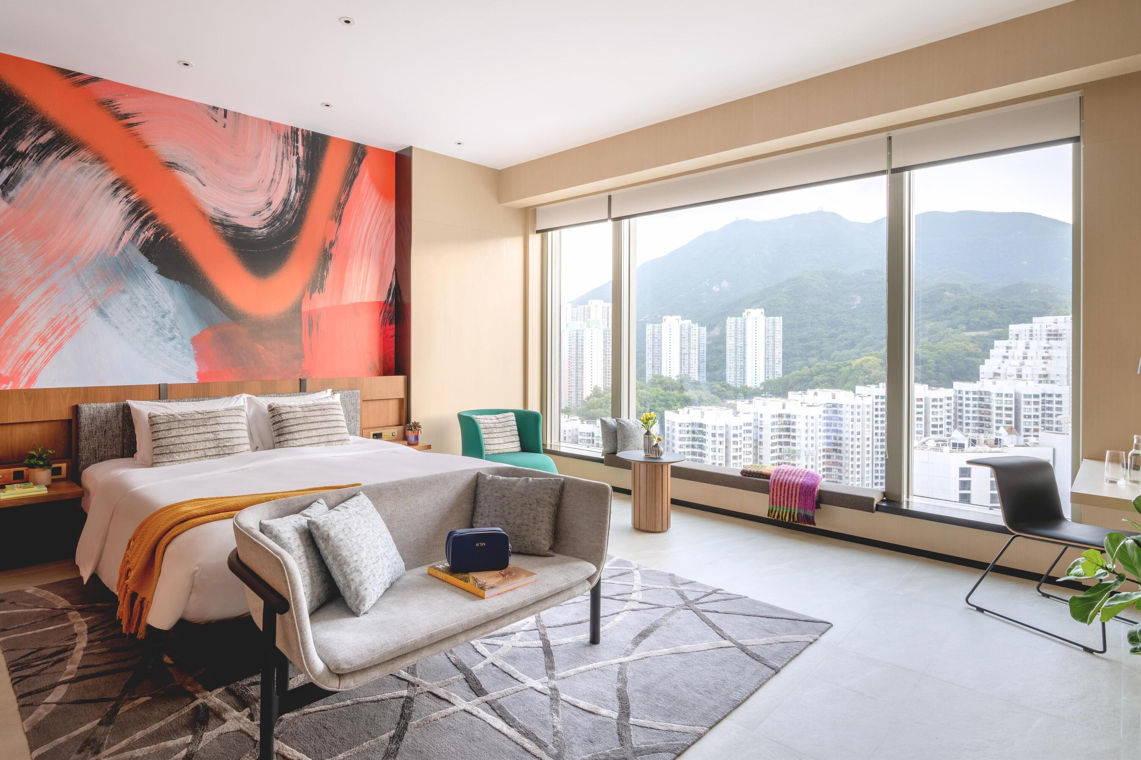 premium bedding, in-room safe, desk, blackout curtains