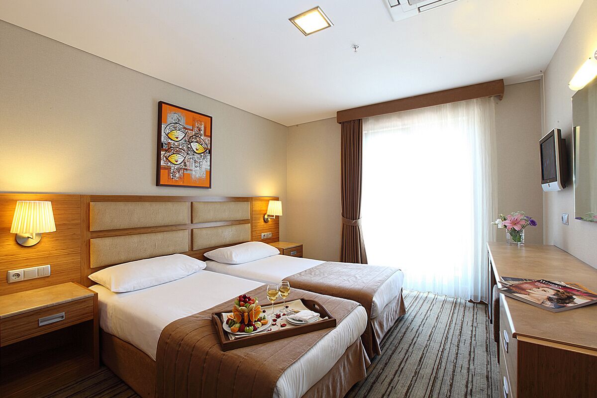 Minibar, in-room safe, desk, blackout drapes