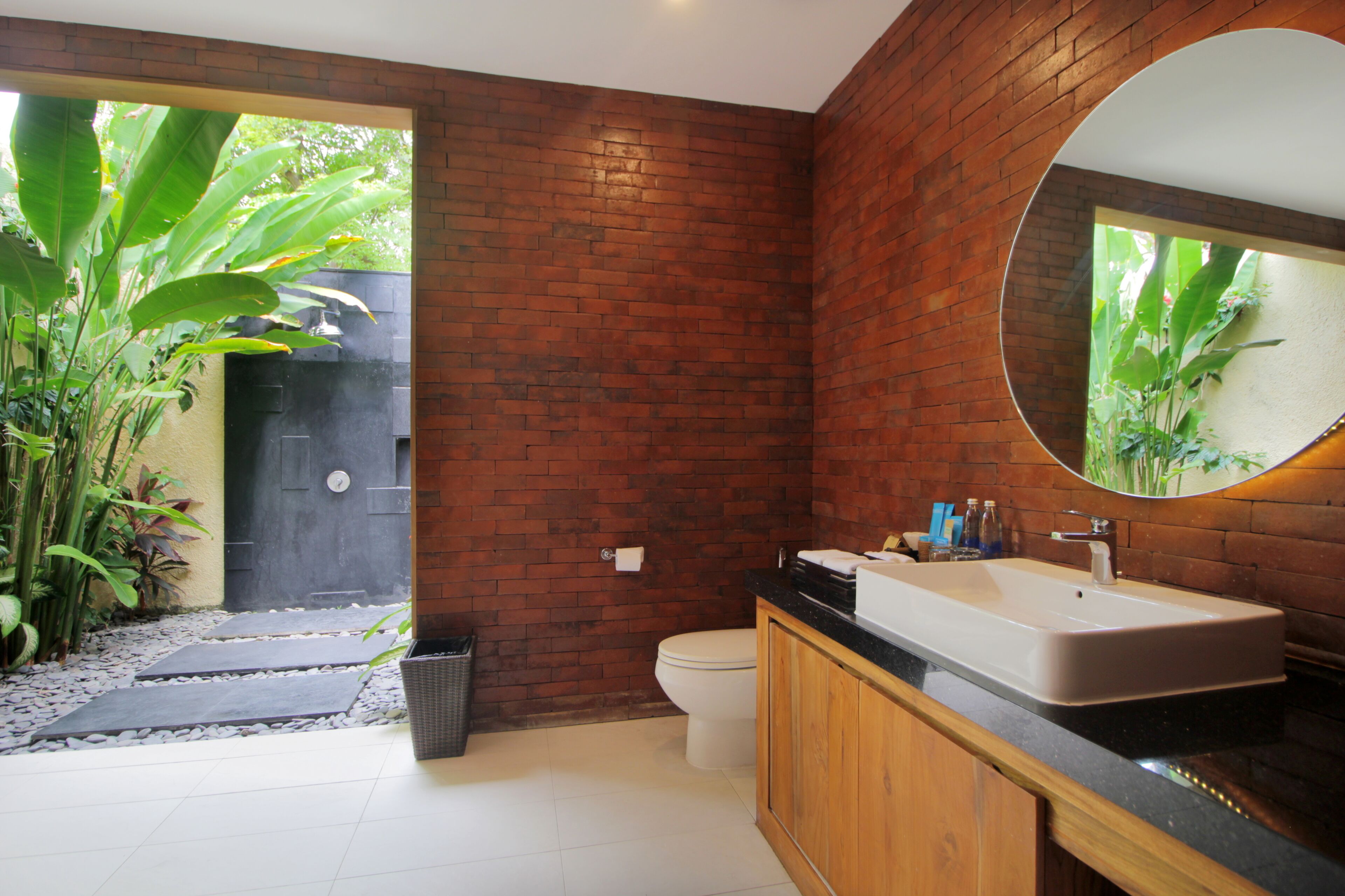 villa, 2 bedrooms | bathroom | separate bathtub and shower, free toiletries, hair dryer, bathrobes