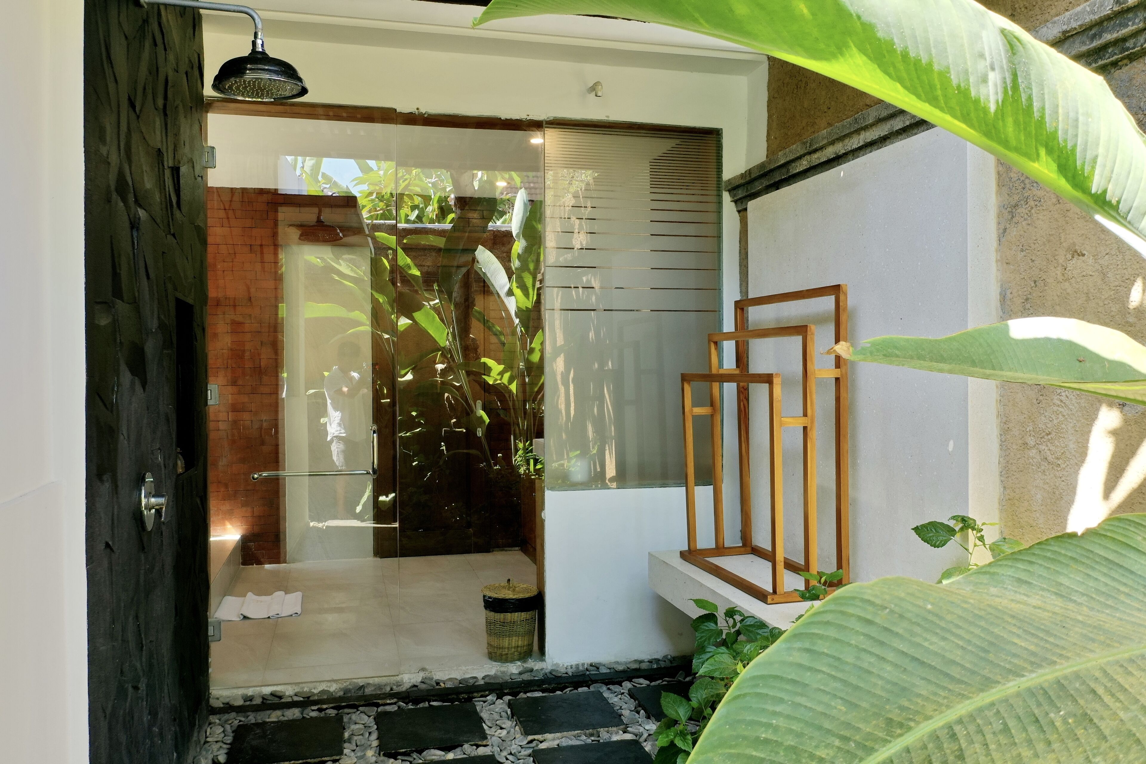 villa, 1 bedroom | bathroom | separate bathtub and shower, free toiletries, hair dryer, bathrobes