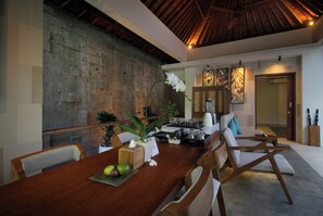 Villa, 1 Bedroom | Living area | 21-inch LCD TV with digital channels, TV, DVD player - Sagara Villas and Suites Sanur by AHM (Denpasar)