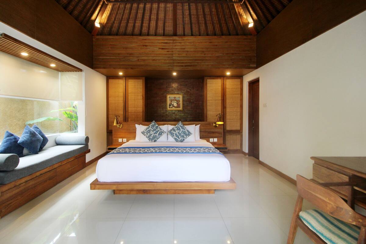 villa, 1 bedroom | 1 bedroom, premium bedding, down duvets, minibar