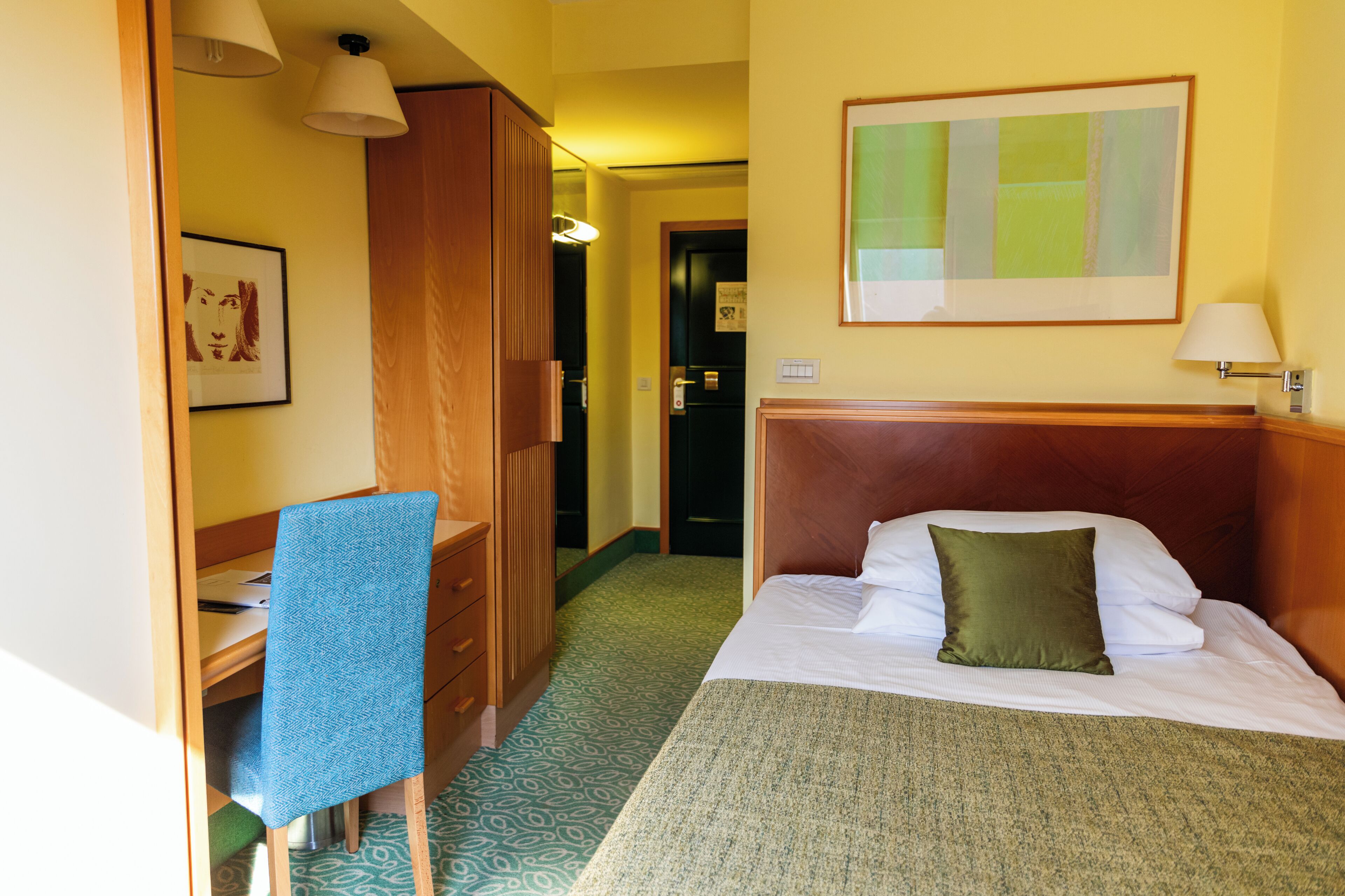 standard single room | hypo-allergenic bedding, minibar, in-room safe, desk