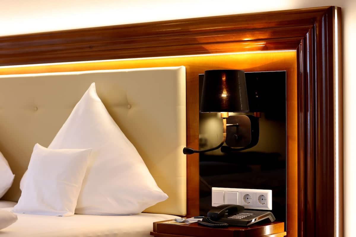 deluxe double room | select comfort beds, minibar, in-room safe, individually decorated