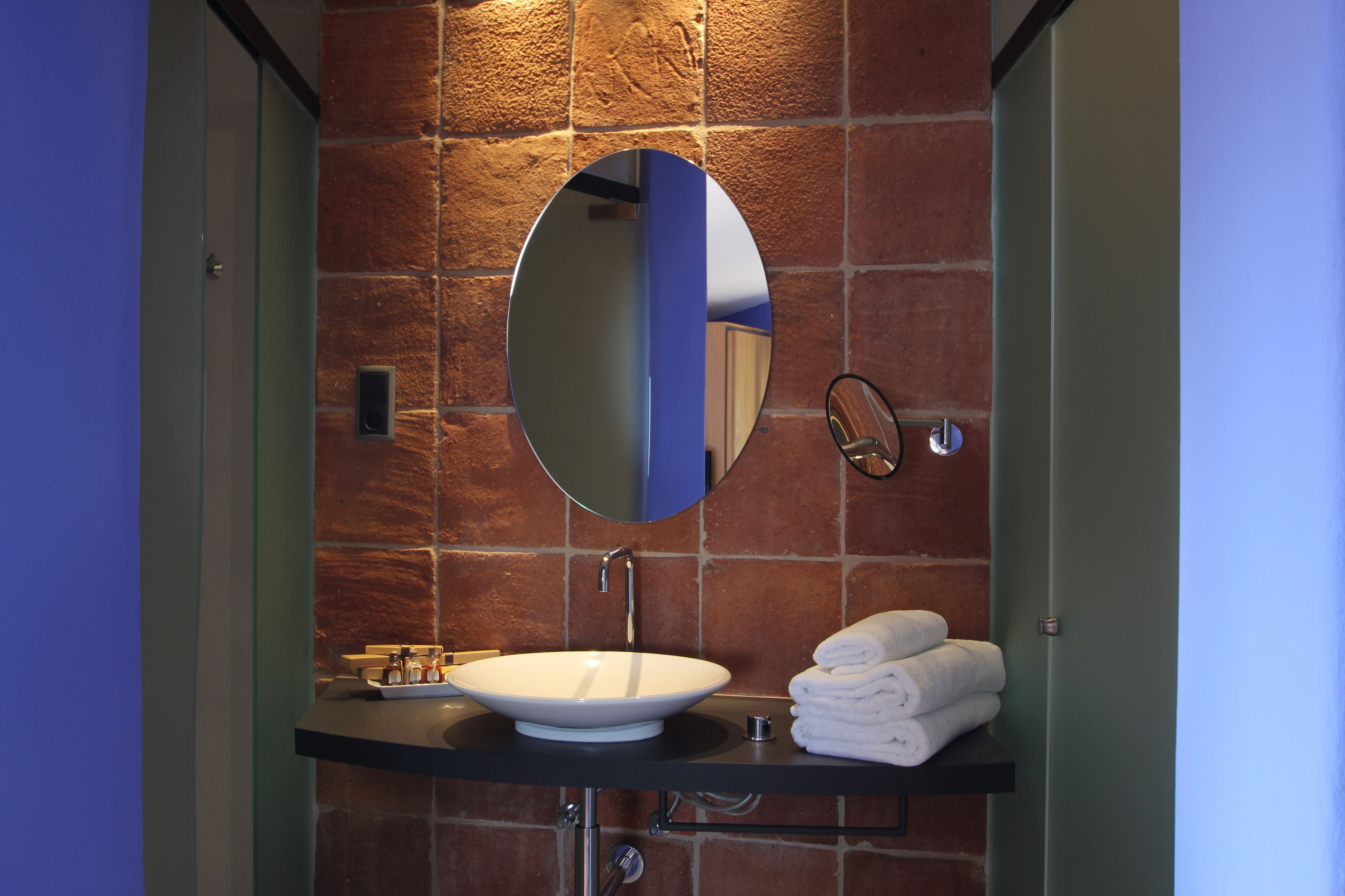 free toiletries, hair dryer, bathrobes, slippers