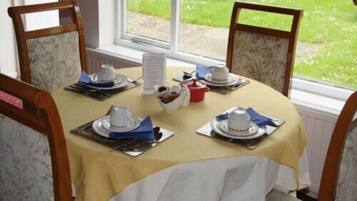 Free daily full breakfast