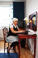 In-room business center