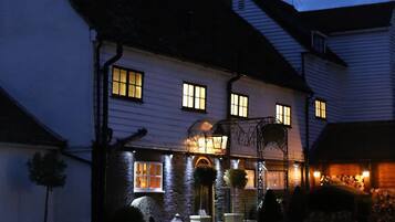 Front of property - evening/night