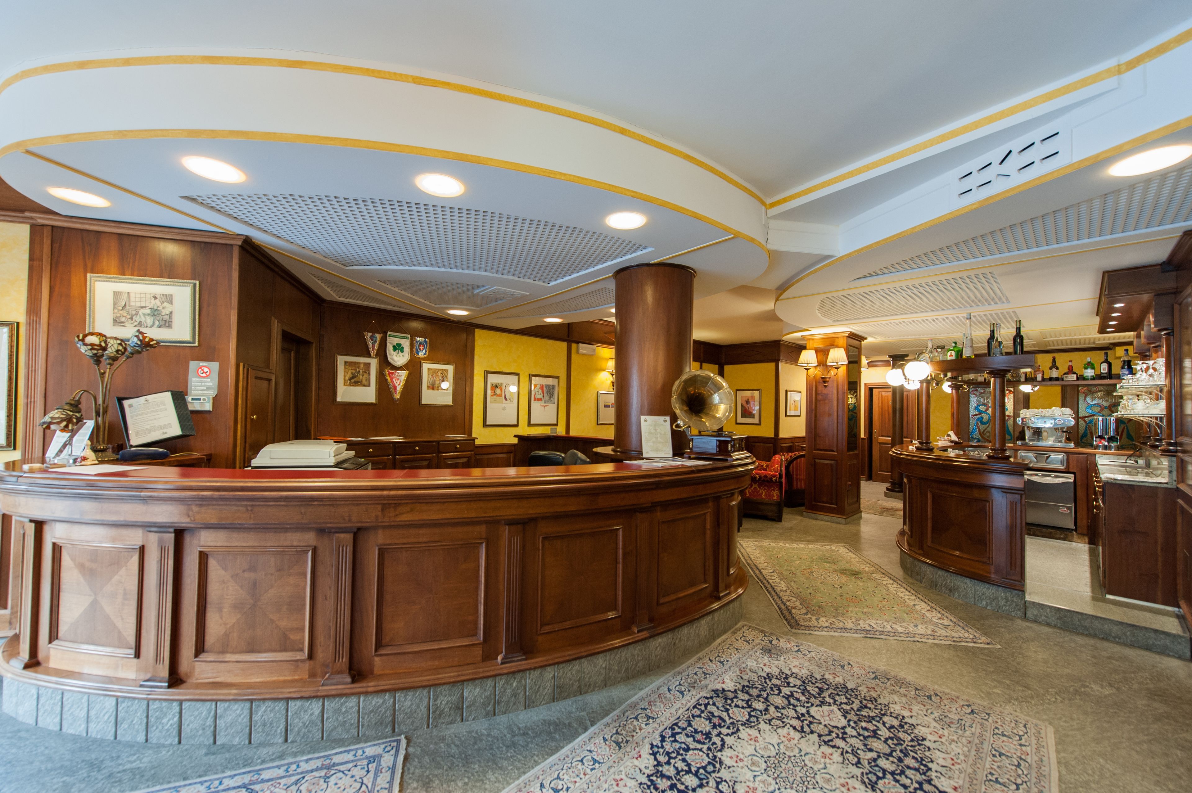 check-in/check-out kiosk