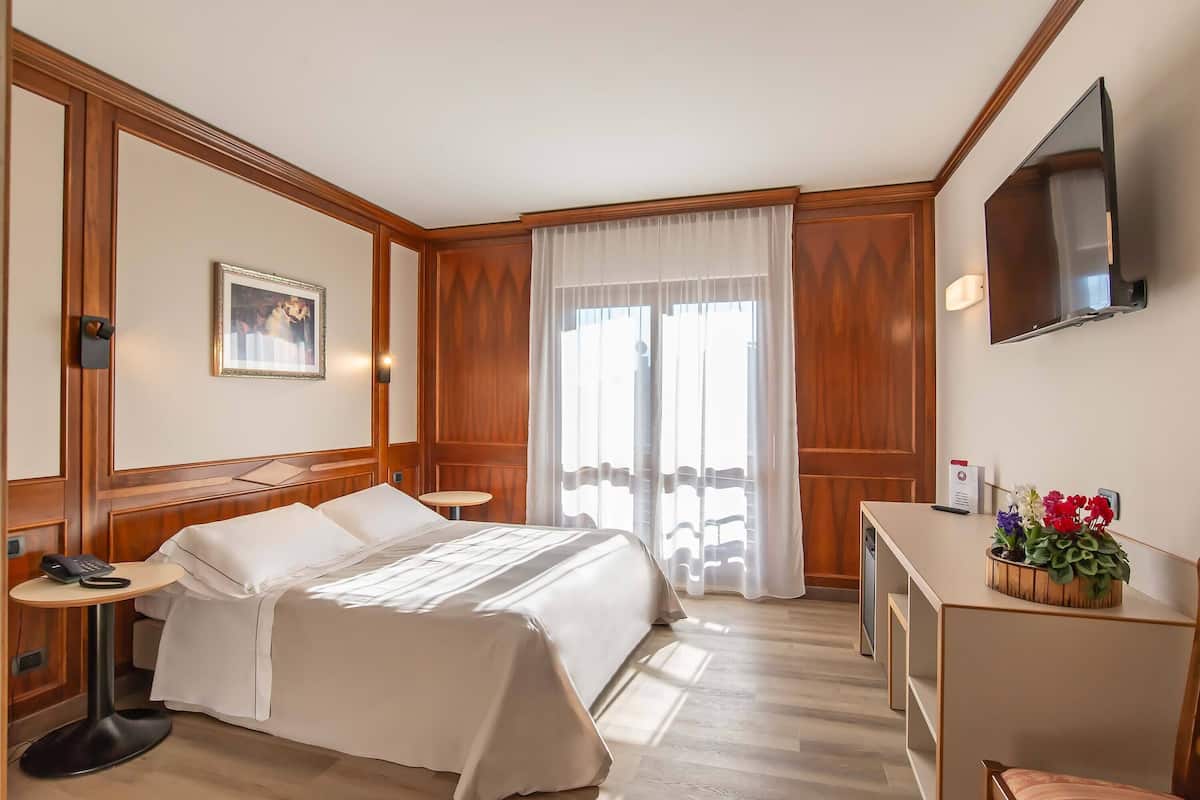 1 habitación y ropa de cama de alta calidad