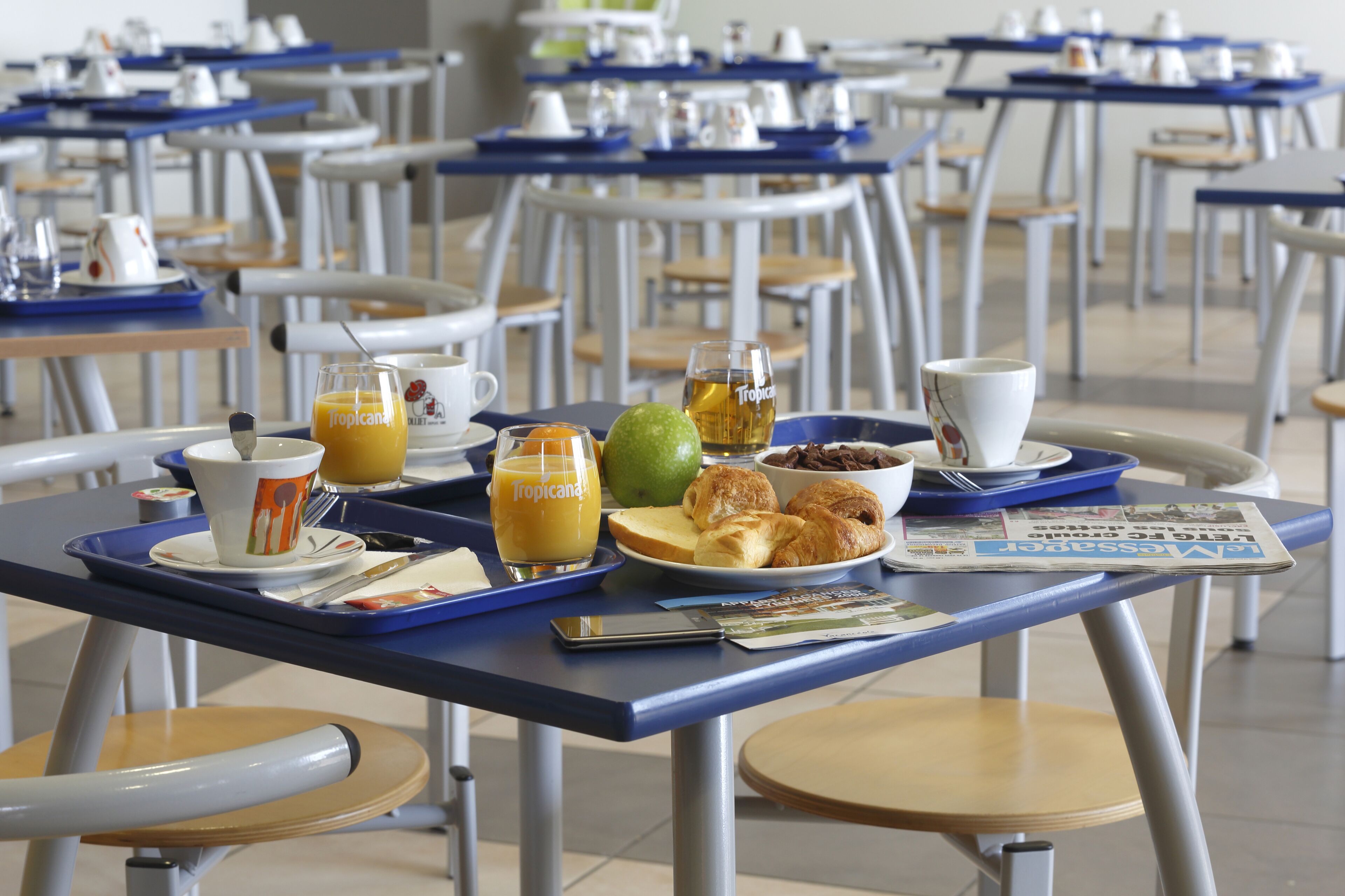 Desayuno buffet todos los días (con cargo)