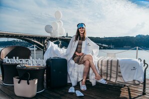 Vue depuis l’hébergement