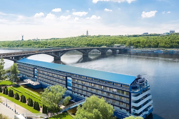 Façade de l’hébergement